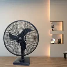 Ventilador De Mesa 40cm Lartec 3 Pás 12V, 110/220v Bivolt, plug para solar e Bateria 12V
