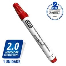 Caneta Para Lousa Quadro Branco Recarregável Pincel Marcador Lyke