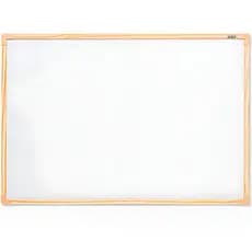 Quadro Branco 120x90cm Lousa Branca Grande Moldura Madeira Escolar Recado Anotação Aula