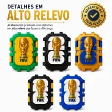 Caixa Porta Figurinhas Copa do Mundo 2026 3D - Caixa Organizadora para figurinhas