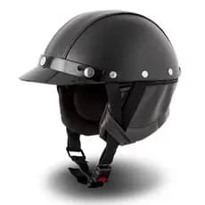 Capacete de moto Custom coquinho aberto para bicicleta elétrica scooter Pro Tork masculino feminino