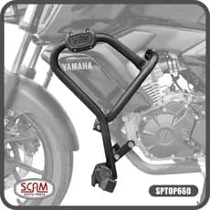 Protetor Carenagem Motor Pedaleira Scam Yamaha Fz 15 2023