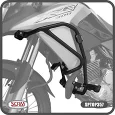 Protetor Carenagem Motor Pedaleira Scam Honda Xre300 2010/23
