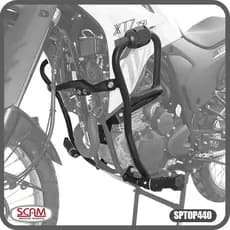 Protetor Carenagem Motor Pedaleira Scam Lander 250 2008 2024