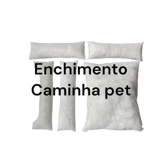 Enchimento Para caminha Pet 5 peças M/G/GG/EXG (SOMENTE ENCHIMENTO ENVOLVIDOS NO TNT)