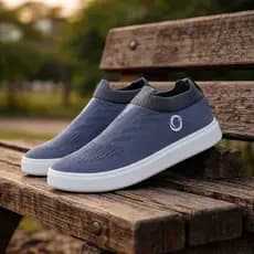 Tênis masculino meia adulto sapatênis casual sola eva ultra leve