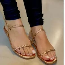 Rasteirinha feminia casual leve confortavel,sandalia plana passeio trabalho lançamento