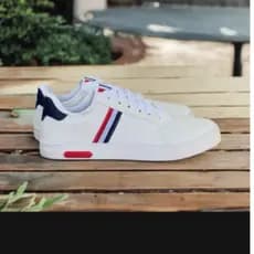 Sapato Masculino Adulto Casual Sapatênis Unicc Branco e Preto em Couro Sintetico