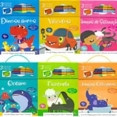 Kit 10 Livros Mágicos para Colorir Infantil Todo Livro