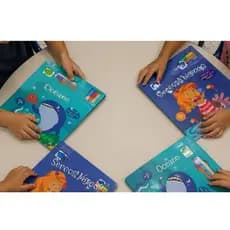 Kit 2 livros de colorir mágicos para crianças Criatividade