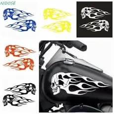 NIDOSE Adesivos Para Tanques Acessórios De Modificação À Prova D'água Ornamento Motocicletas