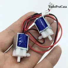 TOPTOOL Mini Válvula Solenóide , Elétrica DIY 6V/12V/24V De Controle De Baixo Consumo De Energia