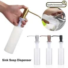 SUNSHINY Dispensador De Sabão De Pia Detergente Líquido Para Lavar As Mãos Acessórios Banheiro