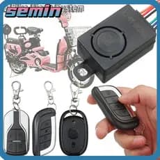 Sistema De Alarme SEMIN E-Bike Universal Anti-Roubo Substituição Com Dois Controles Remotos