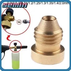 SEMIN 0,8-1,4mm Bocal Da Arruela De Pulverização Durável Núcleo Acessório Para Carros Orifício De Espuma De Neve