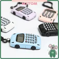 Calculadoras De Bolso MITOM , Calculadora Eletrônica Multifuncional Com Display De 8 Dígitos , Chaveiro Leve