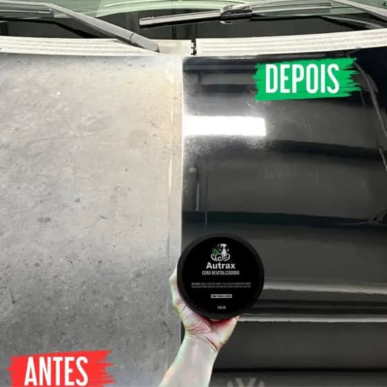 AUTRAX Cera Espelhamento Cerâmico – Remove Riscos Superficiais, Repele Água, Proteção Sol, Brilho Intenso