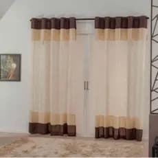 Cortina Dubai 3M com Renda | Elegância e Sofisticação Instantânea!