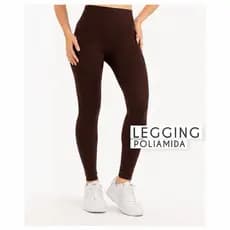 Calça Legging Academia Feminina – Poliamida Premium, Alta Compressão