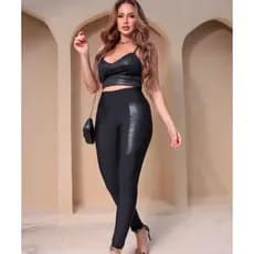 Calça Legging Tratorada Cirrê Lateral Cós Alto Performance Premium de Alta Compressão Modeladora Ultra Conforto Leggings