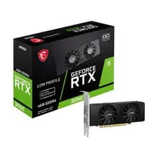 Placa de Video MSI GeForce RTX 3050 LP OC Edition, 6GB, GDDR6, 96-bit, 912V812023