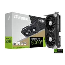 Placa de Video Zotac GeForce RTX 5060 Ti Twin Edge OC Edition, 8GB, GDDR7, 128-bit, ZT-B50610H-10M