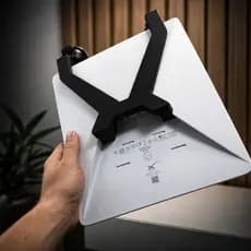Suporte Painel Starlink Mini - Dupla Ventosa Trava Segurança - Anti Multa - Fixação Ultra Forte