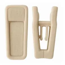 Kit 10 Presilhas de Veludo P/ Cabides Prendedor Saia Calça