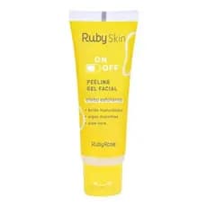 Peeling Gel Facial Esfoliante Líquido com Ácido Hialurônico ON OFF - Ruby Skin - Contém 50g