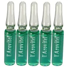 Arovitel Tratamento Capilar Extrato de Broto de Bambu 2ml Kit Com 05 ampolas