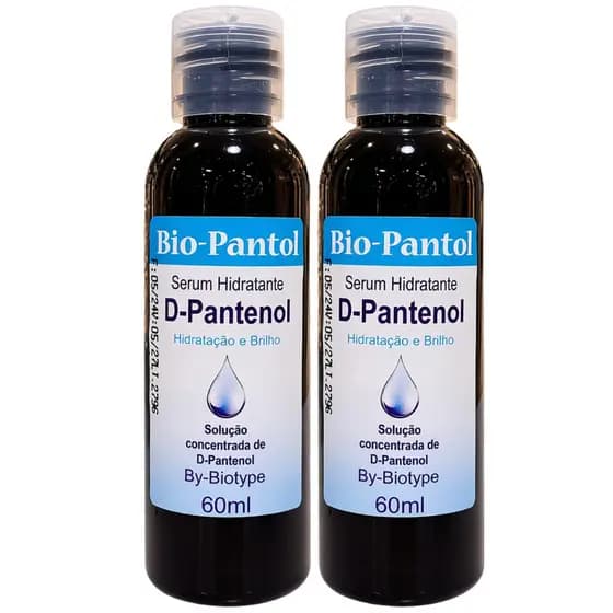 Kit c/ 2 D-Pantenol Serum Hidratante Biotype 60ml