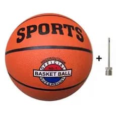 Bola de Basquete tamanho oficial Nº7 COM BICO AGULHA DE ENCHER