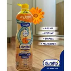Limpador Pisos Laminados e Vinílicos Brilho Super Perfumado 750ml Pronto uso Limpeza para Dia Dia