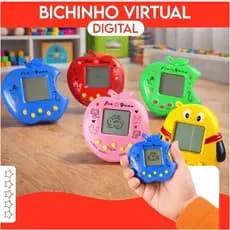 Kit com 12/COM 8/COM 4 Bichinho Virtual para revenda atacado compre e lucre tamagochi anos 90