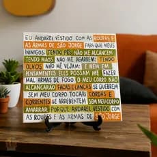 Quadro decorativo umbanda quadro sala decoração quarto oxum iemanja quadro de decoração umbanda