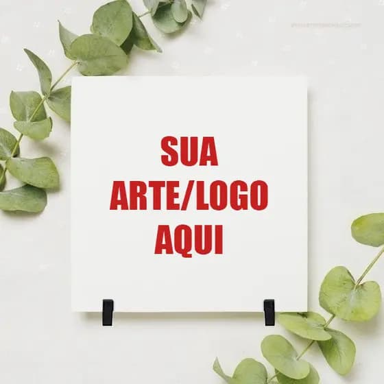 Azulejo Decorativo Personalizado - Acompanha Suporte