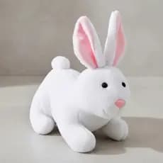 Coelho de Pelúcia 20cm Coelhinho da Pascoa Brinquedo Antialérgico Decorativo Para Páscoa