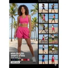 8 Shorts Tactel Feminino Liso Adulto Moda Verão Praia Piscina - Kit 8 shorts