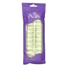 Unha Soft Gel Almond Branca Natural 120 Unidades (KN4101N) - King Nails
