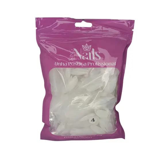 Postiça Almond Natural 504 unidades (KN2001N) - King Nails