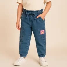 Calça Jogger Infantil Menina - Tamanho 4 a 16 anos