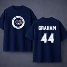 Camiseta Briar University Hawks Graham 44