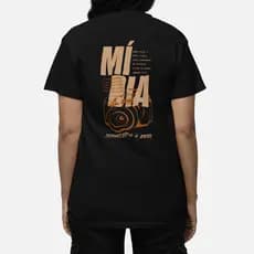 Camiseta Básica Algodão Comunicando o Reino Mídias - Uniforme equipe de Mídias igreja - Barato