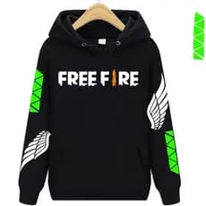 Blusa Moletom Angelical Free Fire Em Algodão Unissex