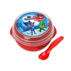 Bowl com Tampa e Colher 500ml  várias personagens