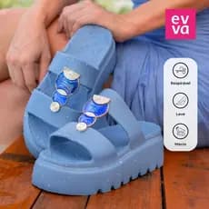 Chinelo Nuvem Evva Plataforma Ortopédica Leve e Macia Ideal para o Dia a Dia SARA NX