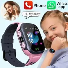 S1 Crianças Relógio Inteligente À Prova Dwaterproof Água Smartwatch Para Meninos Meninas Com Tela De Toque Câmera Alarme
