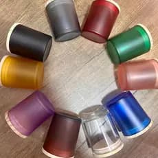Kit 15 Copos para Vela Artesanais 220ml de Vidro Potes Tampa de Bambu Hermético | Lembrancinhas