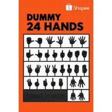 Kit Mãos Hands Dummy 13 - Boneco Articulado