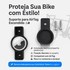 Suporte Para Rastreador Bicicleta Compatível Com Airtag